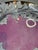Ceramic Vintage Fornasetti Style Pink Splatter Luster Platter For Sale - Image 7 of 7