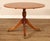 Duncan Phyfe Style Mahogany Round Breakfast Table With Brass Claw Feet For Sale - Image 15 of 18
