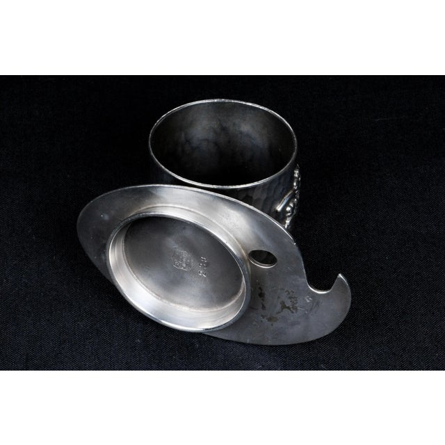 19th Century Hammered Rogers & Smith Co. Napkin Ring For Sale In Seattle - Image 6 of 8