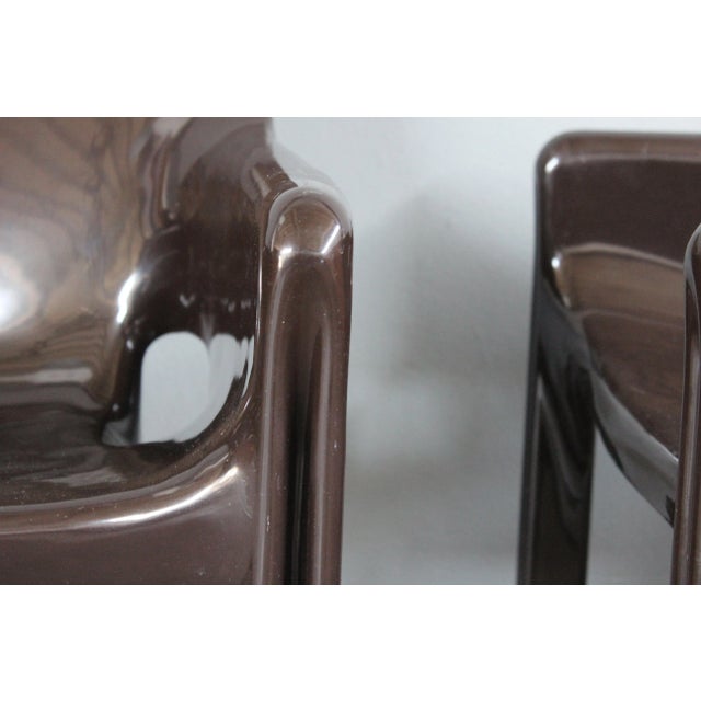 Set of Gaudi Armchairs by Vico Magistretti for Artemide, 1970s, in Very Good conditions. Designed 1970 to 1979 This piece...