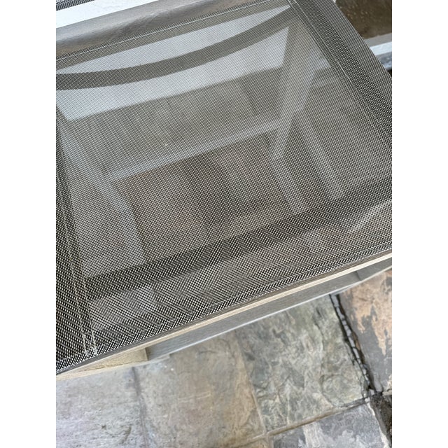 Restoration Hardware Aegean Teak Wood Counter Stools, Pair For Sale - Image 11 of 12