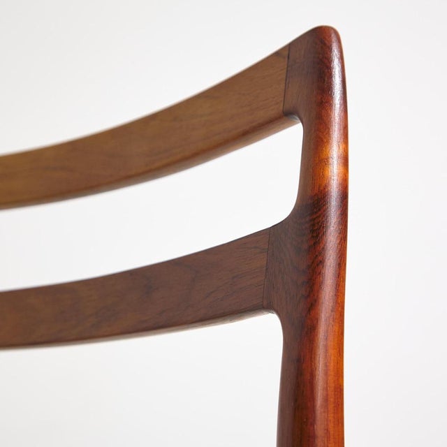 Rosewood Anne Dining Chair by Johannes Andersen for Uldum Møbelfabrik, 1960s, Set of 6 For Sale - Image 9 of 15