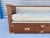 1960s Mid-Century Campaign Style Tiger Oak Daybed Sofa With Storage Drawers by Marge Carson For Sale In Los Angeles - Image 6 of 13