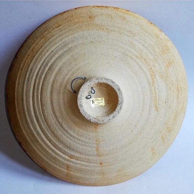 Vintage Ceramic Plate from Monastero di Bose, 1960s For Sale - Image 4 of 6