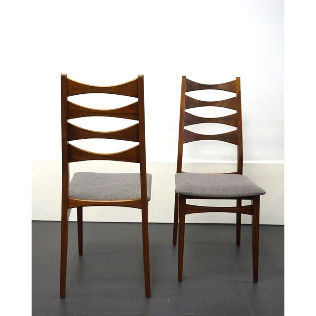 Mid-Century Modern Danish Dining Chairs, 1960s, Set of 4 For Sale - Image 3 of 10