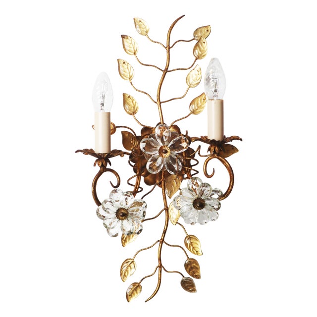 Hollywood Regency Wall Light from Banci Firenze, 1960s For Sale
