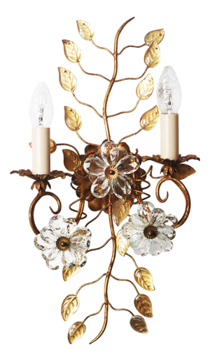 Hollywood Regency Wall Light from Banci Firenze, 1960s