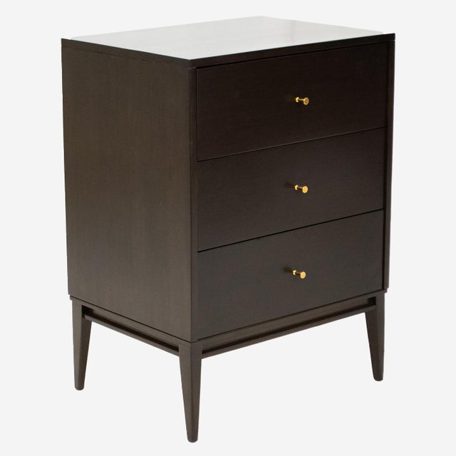 Pair of Paul McCobb Planner Group ThreeDrawer Tall Night Stands Chairish