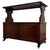 2000 - 2009 19th Century Antique English Mahogany Cupboard with Cabriole Legs For Sale - Image 5 of 11