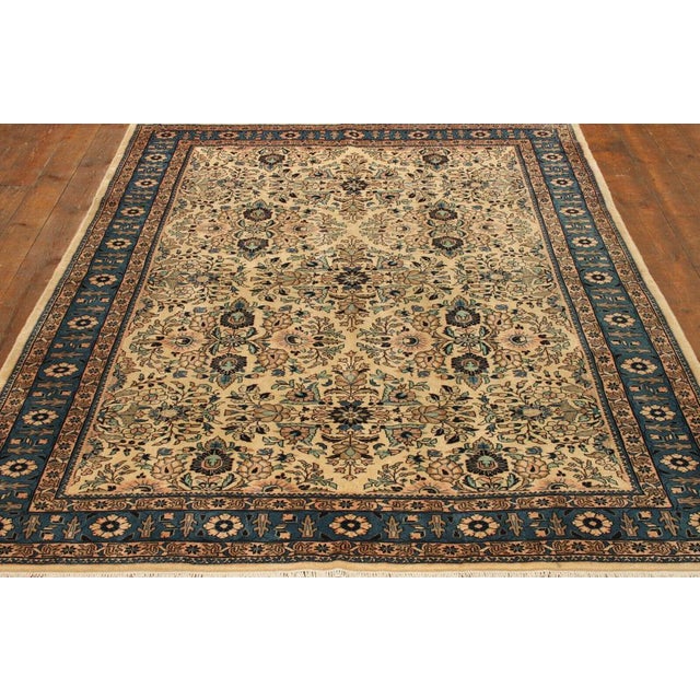 Middle Eastern Hand-Knotted Rug For Sale - Image 6 of 11
