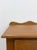 Mid 20th Century Pair of Rustic Pine Nightstands Drawer Arched Cabinet Door Scalloped European For Sale - Image 16 of 17