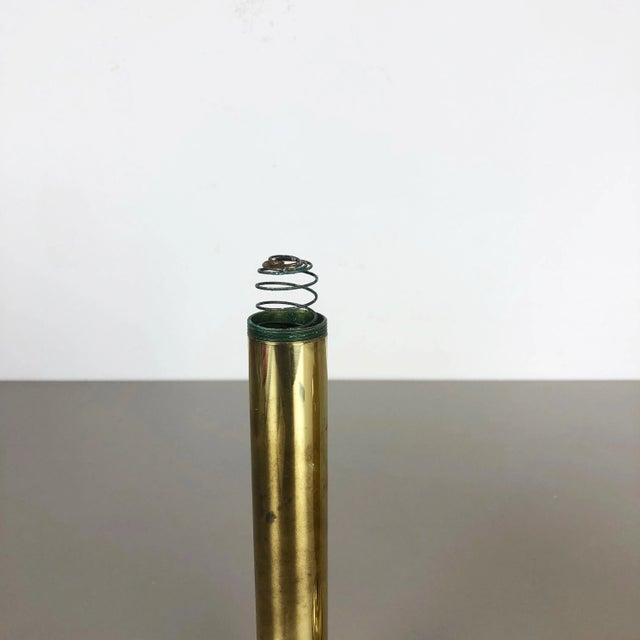 Brass & Glass Claudia Candleholder from Hans-Agne Jakobsson, Markaryd, Sweden, 1960s For Sale - Image 11 of 18