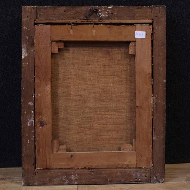 Mid 19th Century Italian Artist, Portrait of a Young Girl, 1850, Oil on Canvas, Framed For Sale - Image 5 of 16