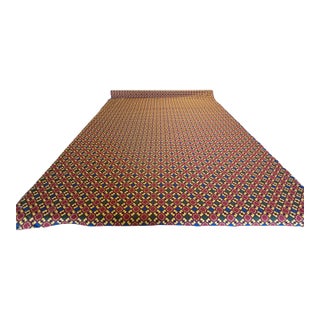 8 Yards of Brunschwig & Fils Geometric Pattern From 1977 For Sale
