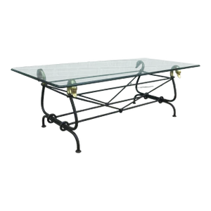 Mid 20th Century French Neo Classic Maison Jansen Style Coffee Table