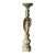 Early 20th Century Large Gilded Angel Motif Candlestick Holder For Sale