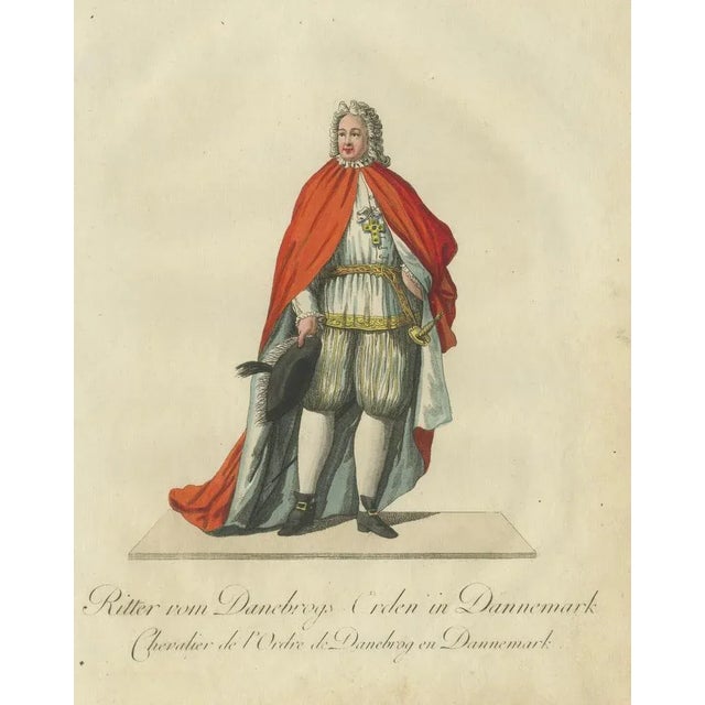 Schwan, Knight of the Order of Dannebrog, 1791, Print For Sale - Image 4 of 6