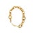 Late 20th-Century 14k Yellow Gold Combination Texture Bracelet For Sale - Image 4 of 5
