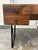 Brown Crate & Barrel Atwood Rustic Industrial Desk For Sale - Image 8 of 12