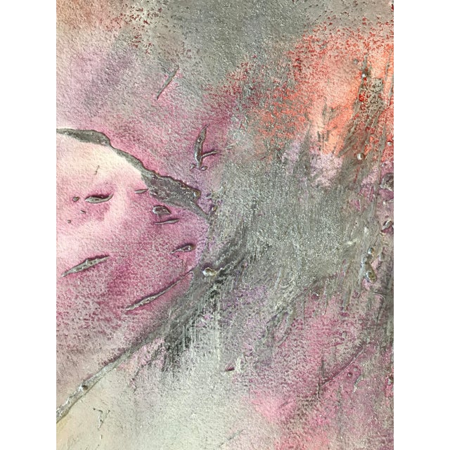 Patricia Zippin "Tillamook Flight 5 of 12" 1980s Abstract Painting For Sale - Image 4 of 8