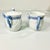 1980s 1980s Vintage Chippendale Hollywood Regency French Blue Ribbon & Bow Creamer and Covered Sugar Bowl - 2 Piece Set, After Fitz & Floyd For Sale - Image 5 of 13