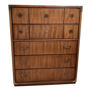 Vintage Huntley by Thomasville Campaign-Style Dresser For Sale
