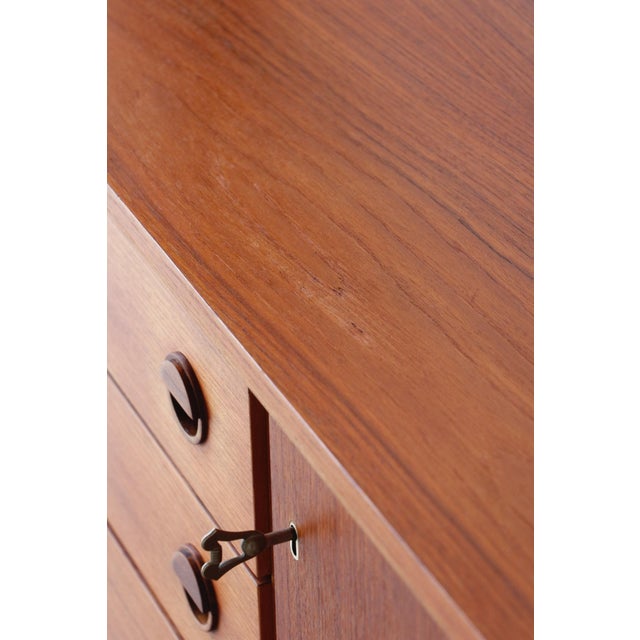 Vintage Scandinavian Teak Sideboard, 1960s For Sale - Image 11 of 17