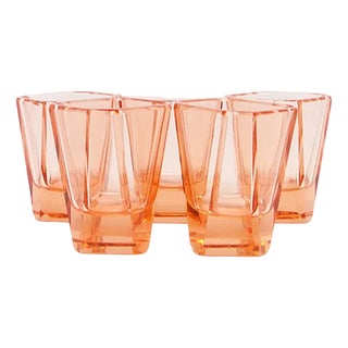 Art Deco Vodka Shots, 1930s, Set of 5 For Sale