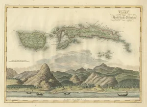 Antique Map of Seram, Boero and the Banda Islands by Van den Bosch 1818