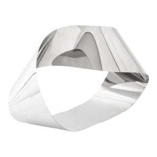 Megaron Abstract Freeform Chrome Sculpture For Sale