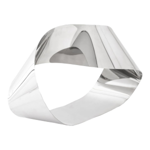 Megaron Abstract Freeform Chrome Sculpture