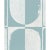 Schumacher Sample - Schumacher x Backdrop The Cloisters Panel Set in Soft Blue For Sale - Image 4 of 4