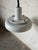Metal 1970s Mid-Century Modern White Pendant Light Metal Ceiling Lamp Space Age Danish For Sale - Image 7 of 10