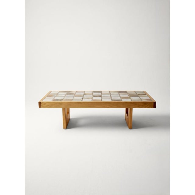 1960s Ceramic Coffee Table from Maison Regain, 1960 For Sale - Image 5 of 5