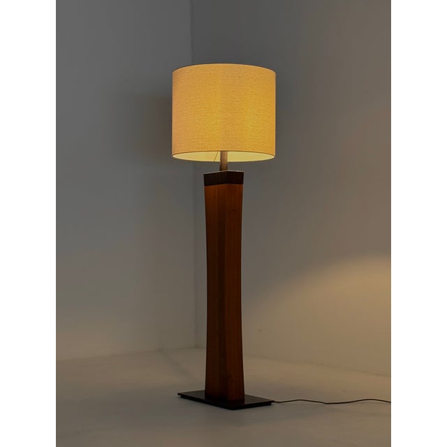 Mid-Century Italian Teak Floor Lamp, 1970s For Sale - Image 6 of 18
