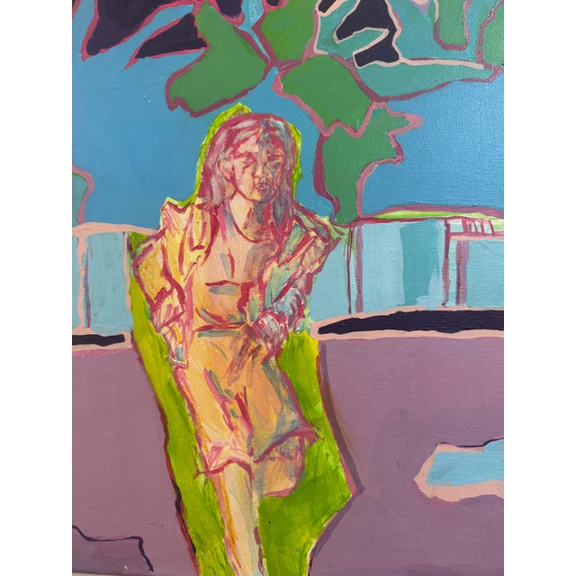 2000 - 2009 Original Acrylic on Canvas by Danka Krol For Sale - Image 5 of 7