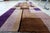 French 1970s, Vintage French Savonnerie Runner Modernist Design 2.9' X 8.5' For Sale - Image 3 of 13
