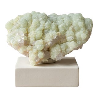 Prehnite Matrix Plate by Stillmantle For Sale