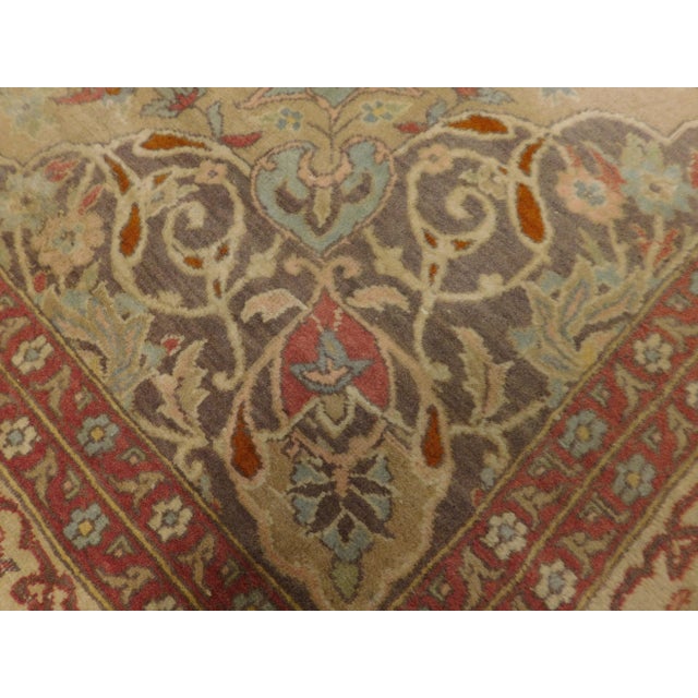 1990s Vintage Hand-Knotted Rug 4'8"x 7' For Sale - Image 5 of 12