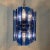 1970s Blue Glass Hanging Lamp from Veca, Italy, 1970s For Sale - Image 5 of 18