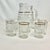 1950s Vintage Mid-Century Juice Pitcher and Glasseware Set - Set of 9 For Sale - Image 4 of 12
