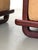 1980s Rosewood Italian Leather Chairs For Sale In Los Angeles - Image 6 of 9