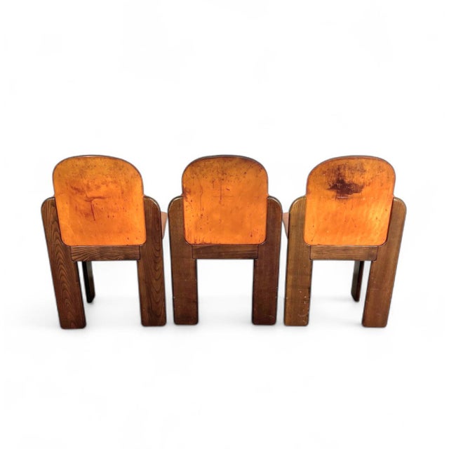 Mid-Century Modern Dining Table and Chairs by Silvio Coppola for Fratelli Montina, 1970s, Set of 4 For Sale - Image 11 of 16