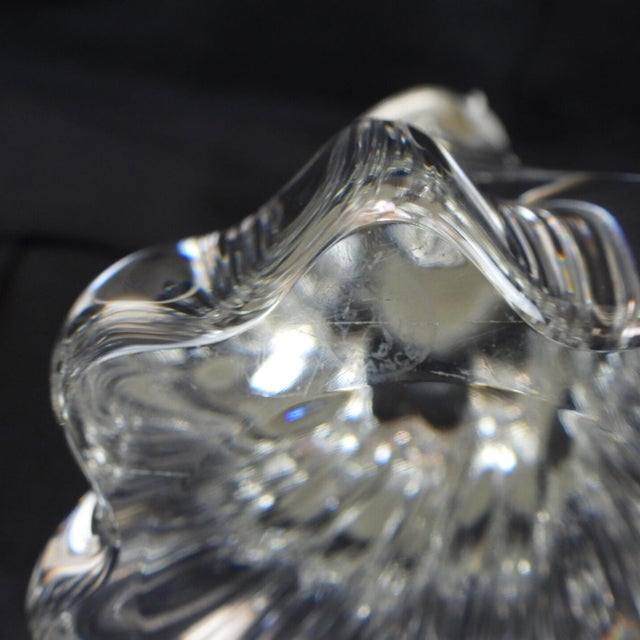 Twisted Crystal Table Lamp from Baccarat, France, 1960s For Sale - Image 3 of 7