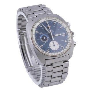 Omega Seamaster Automatic Chronograph Wrist Watch For Sale