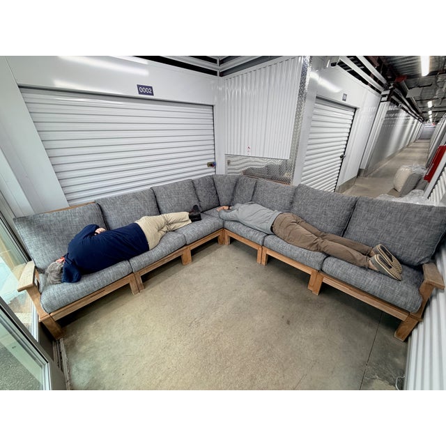 Teak Sectional by Gloster For Sale - Image 11 of 12