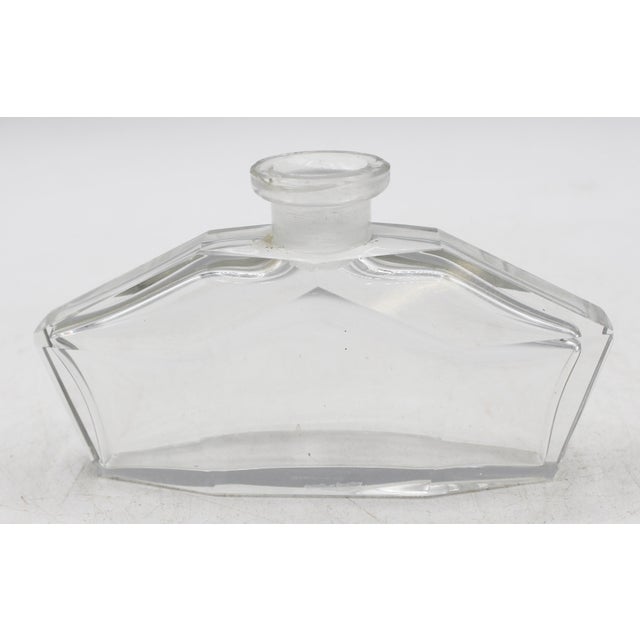 Czechoslovakian Early Art Deco Perfume Bottle For Sale - Image 4 of 4