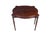 American Antique Early 19th C. American Federal Serpentine Mahogany Console Game Table For Sale - Image 3 of 18
