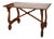 Antique Fratino Refectory Table in Walnut. Naples, 1800s For Sale