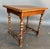 19th Century French Walnut Single Drawer Side Table For Sale In Richmond - Image 6 of 6
